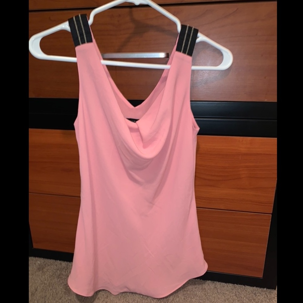 White House black market low cut blouse